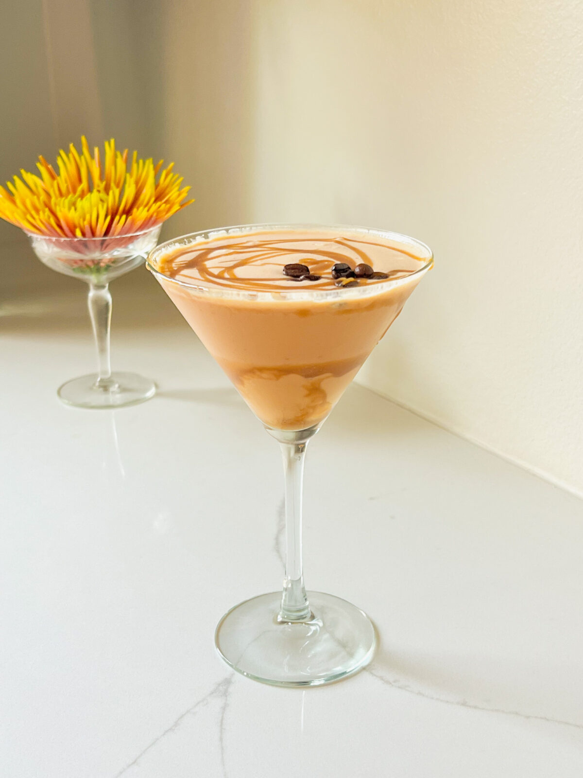 Salted Caramel Fireball Espresso Martini
