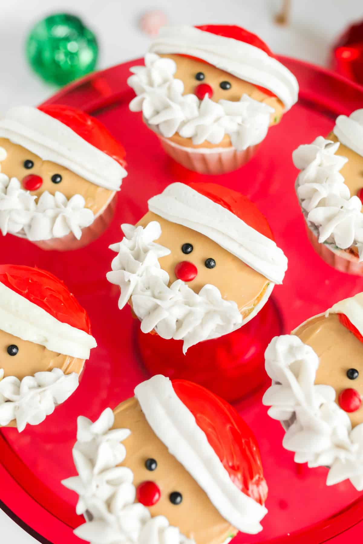 Santa Cupcakes