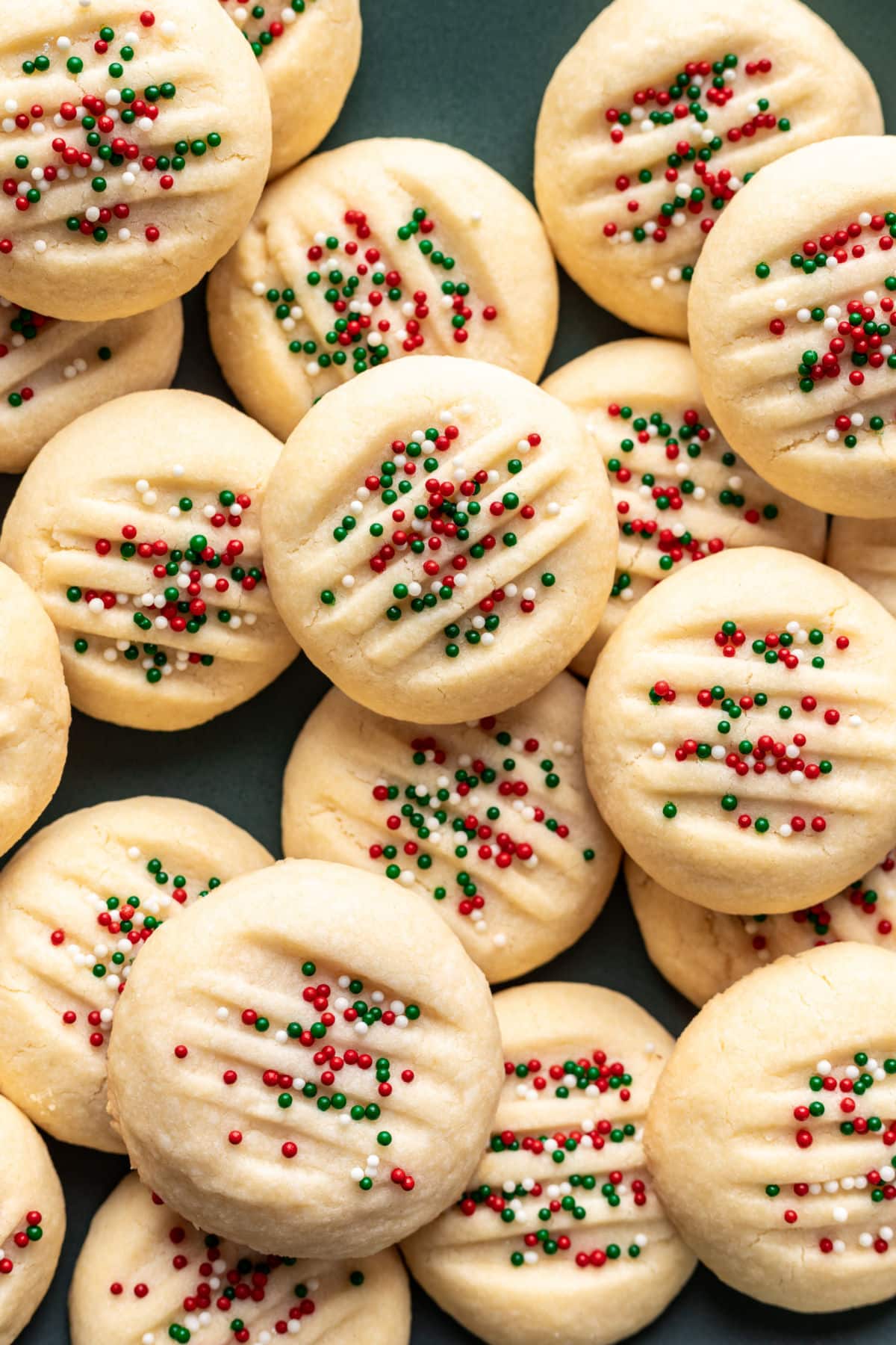 Whipped Shortbread Cookies