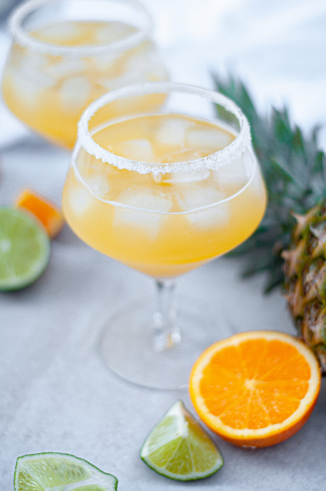 Skinny Pineapple Margarita