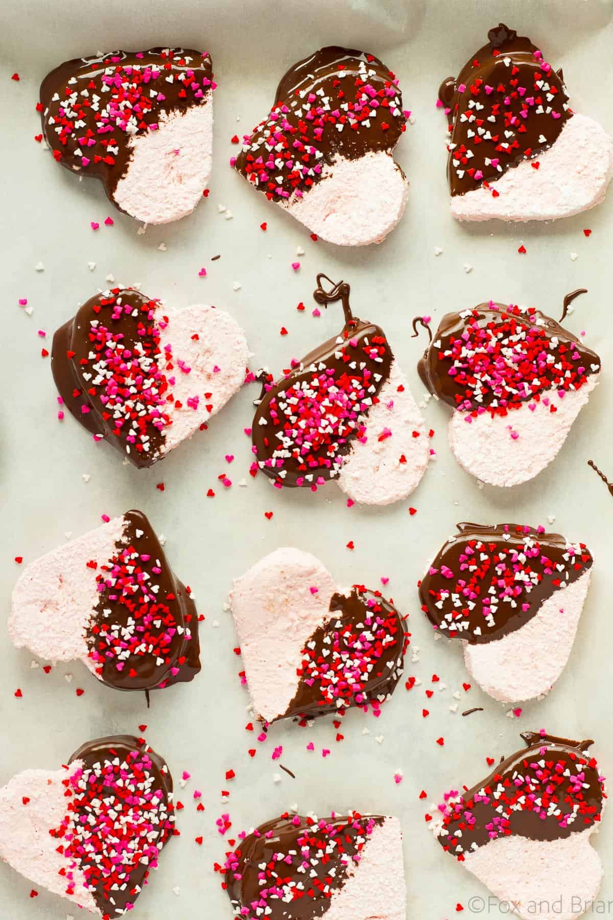 Strawberry Marshmallows