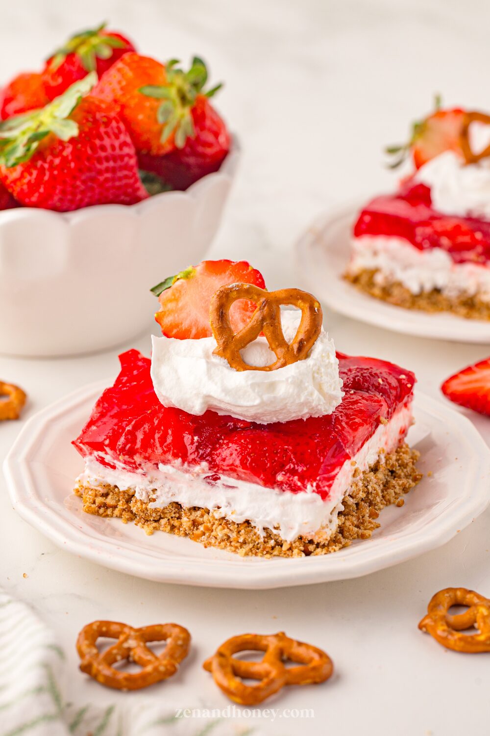 Strawberry Pretzel Salad