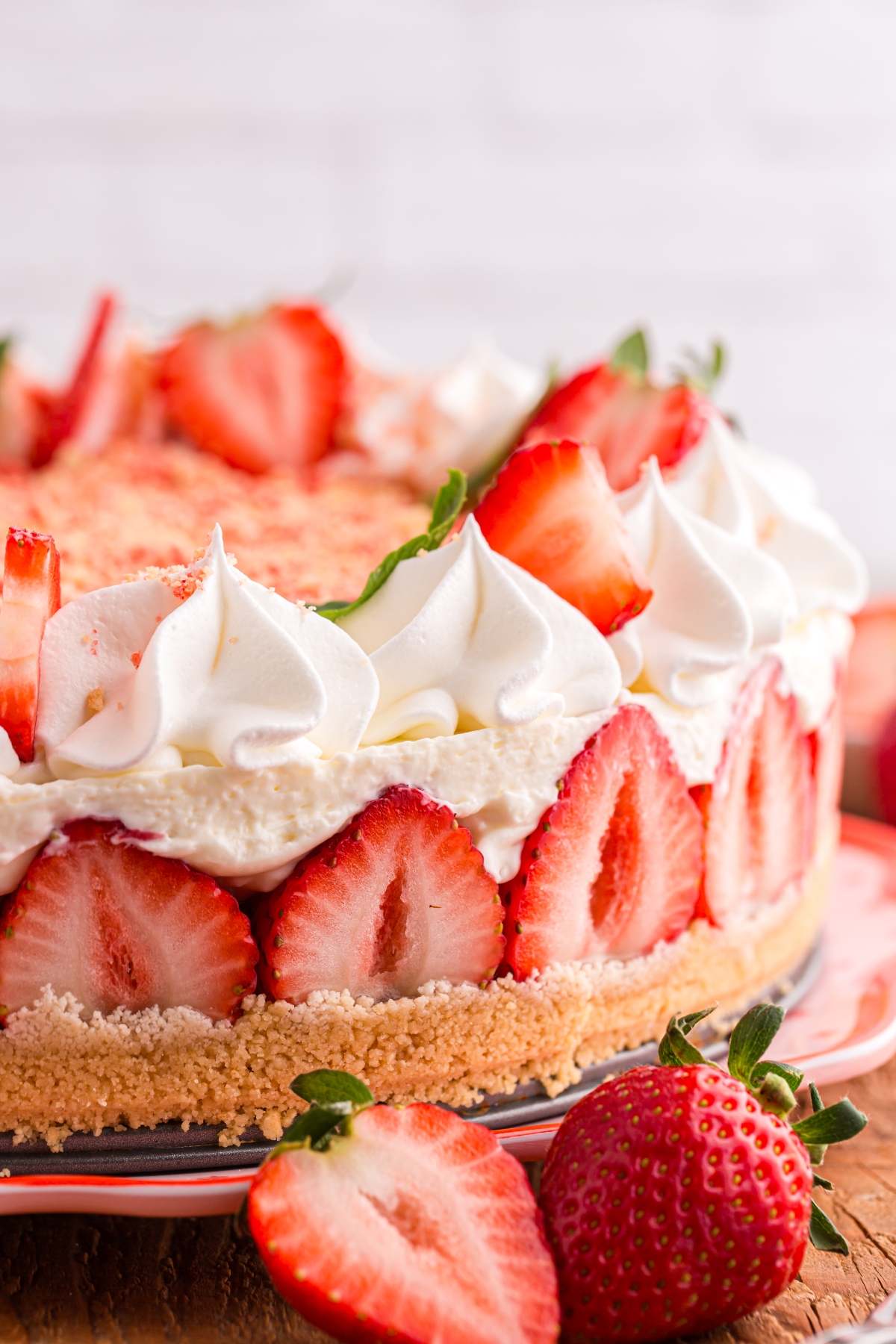 Strawberry Shortcake Cheesecake