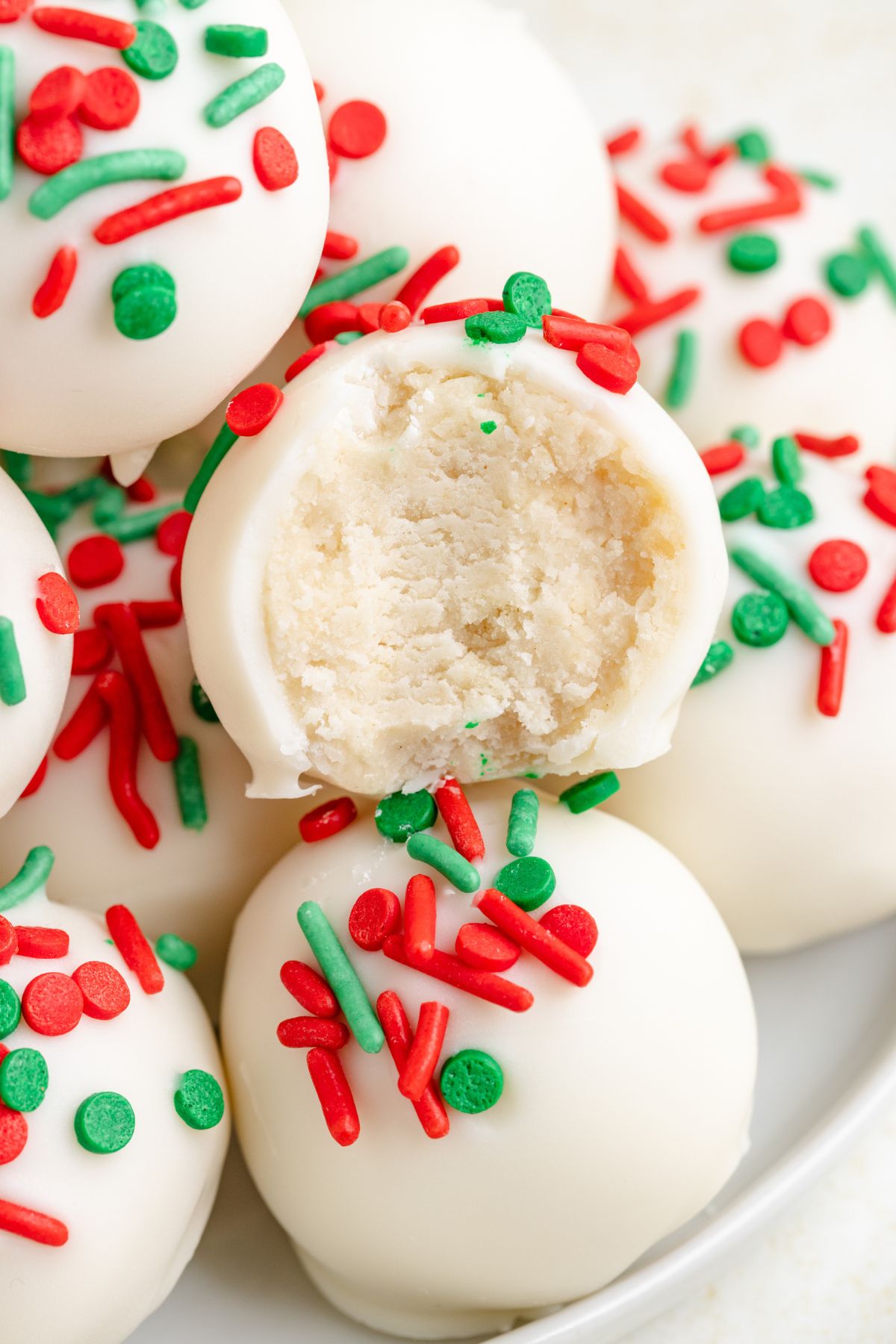 Sugar Cookie Truffles