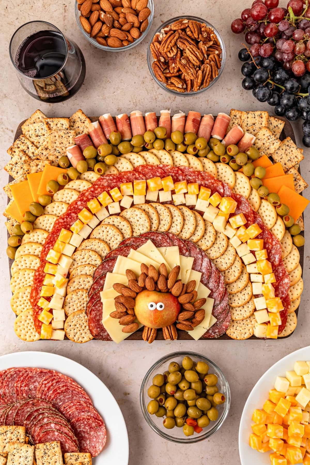 Turkey Snack Board