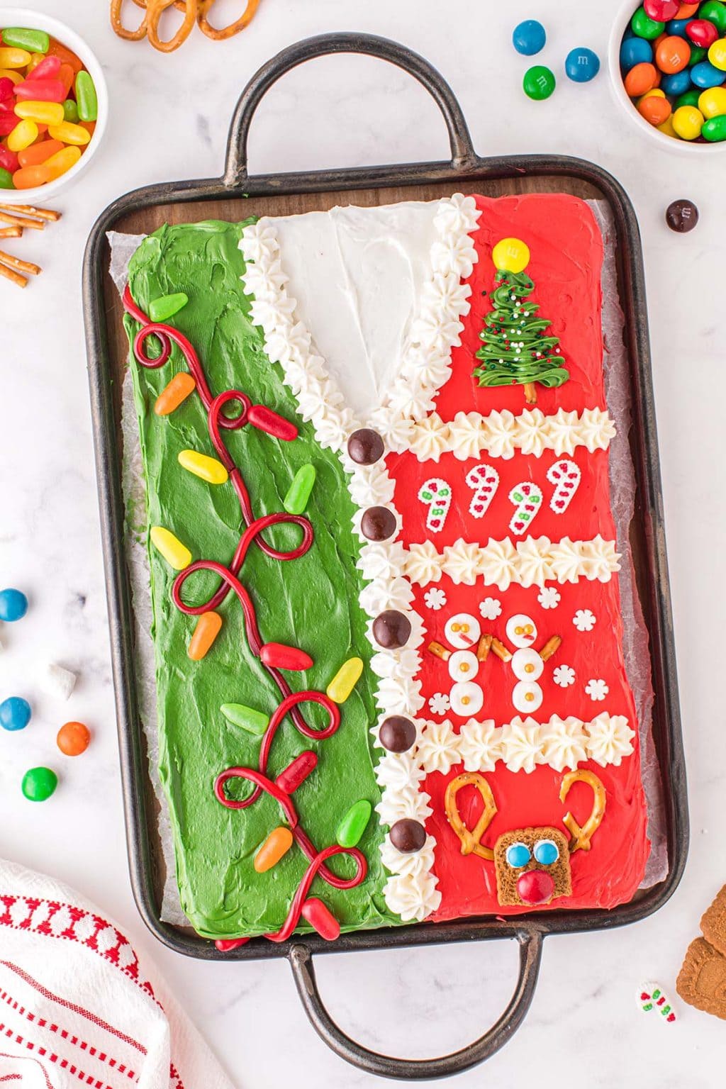Ugly Sweater Cake