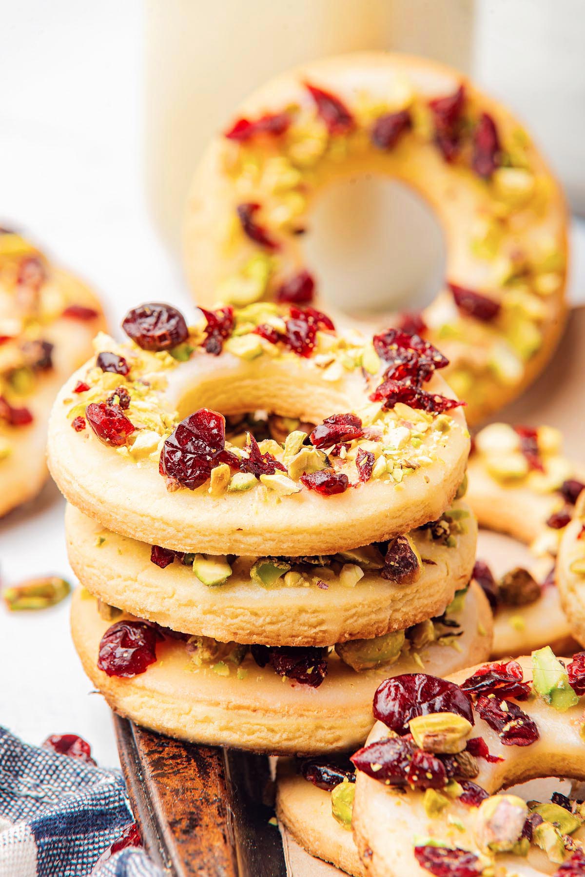 Cranberry Lemon Pistachio Cookies
