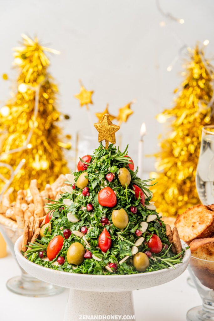 Christmas Tree Cheese Ball