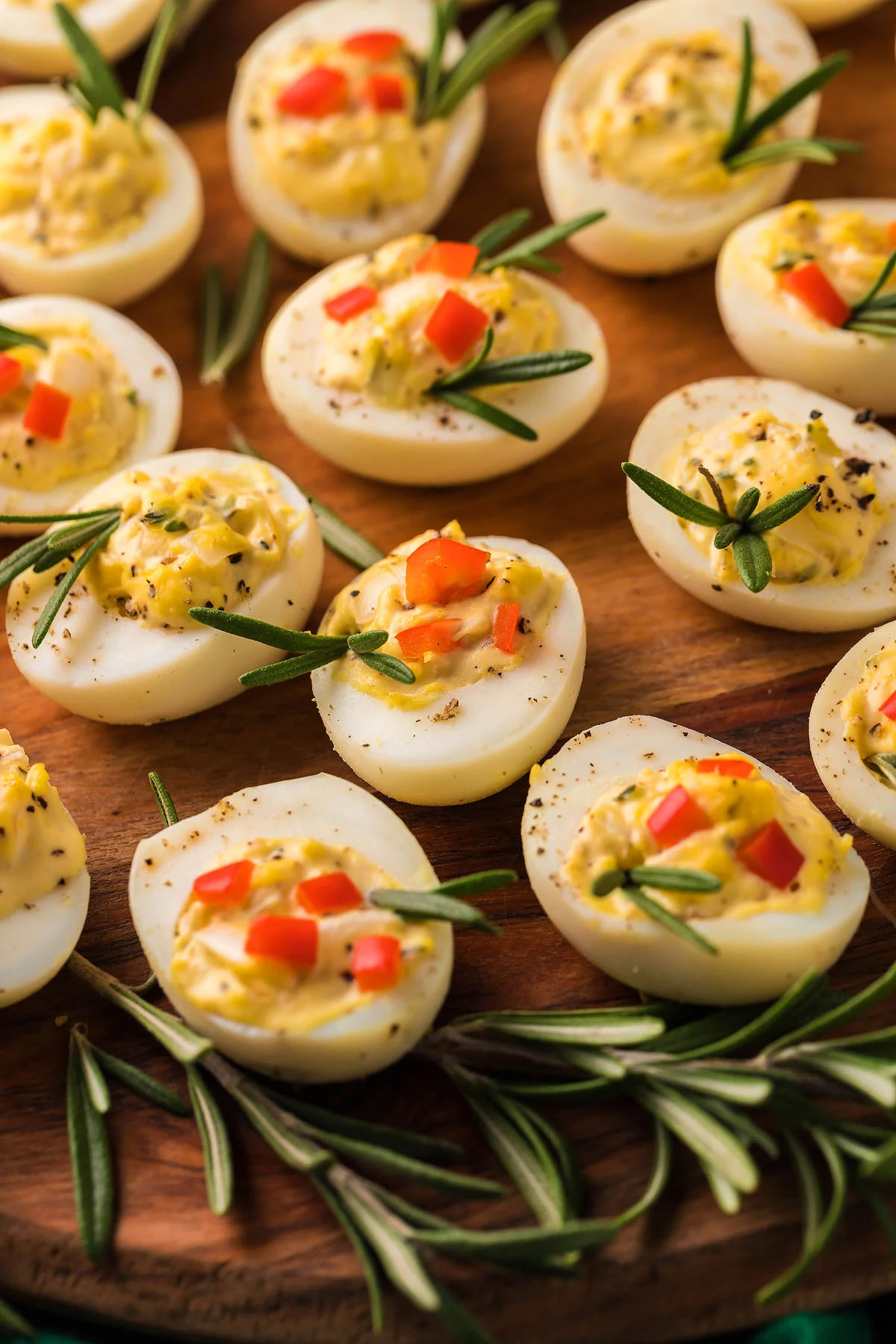 Christmas Deviled Eggs