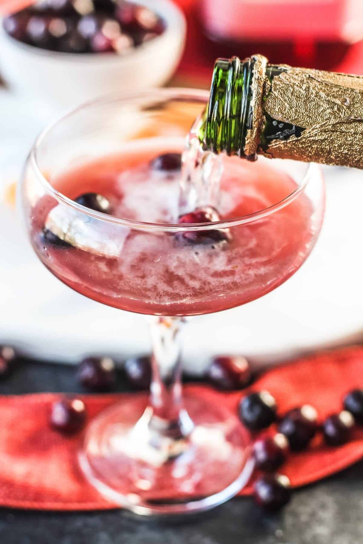 Cranberry Mimosa