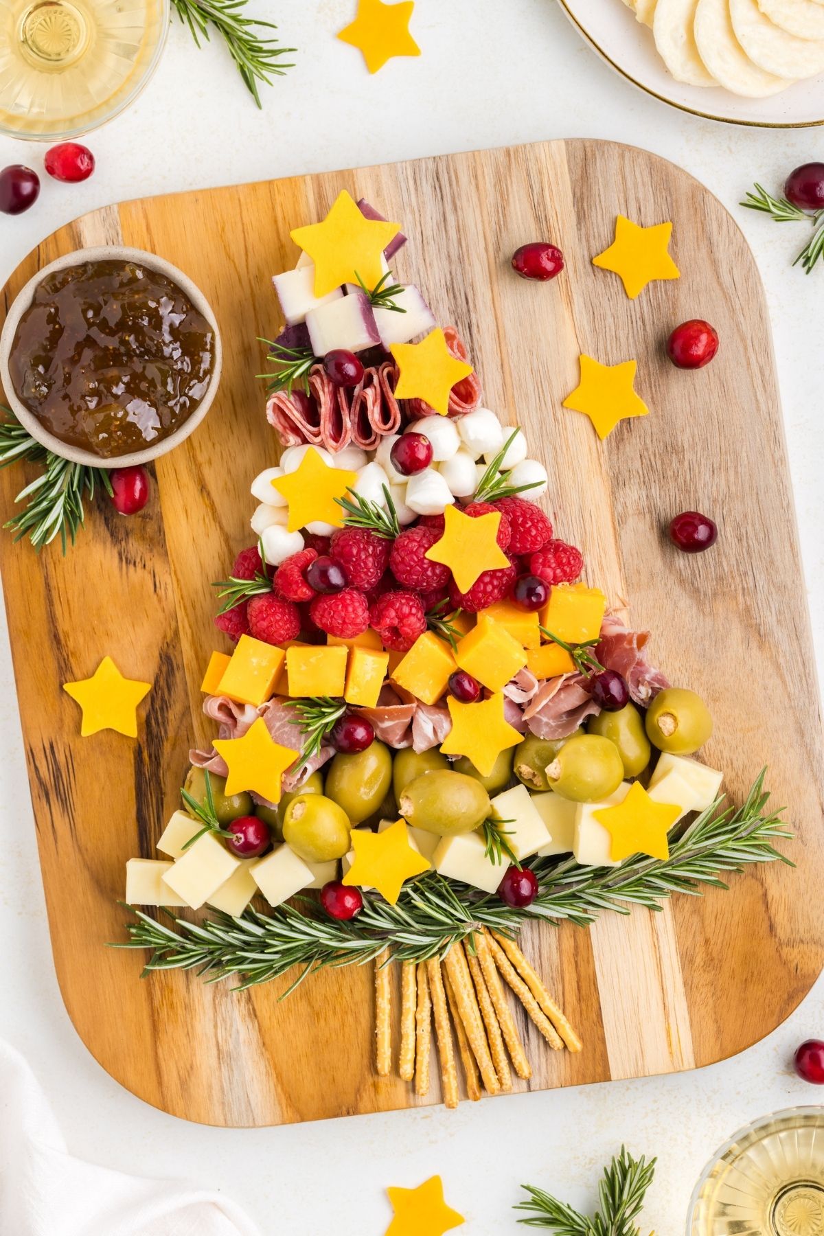 Christmas Tree Charcuterie Board